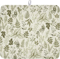 Vintage Botanical Floral Dish Drying Mat by Unknown
