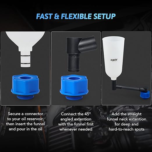 Orion Motor Tech 2 qt Engine Oil Funnel Set - Image 4