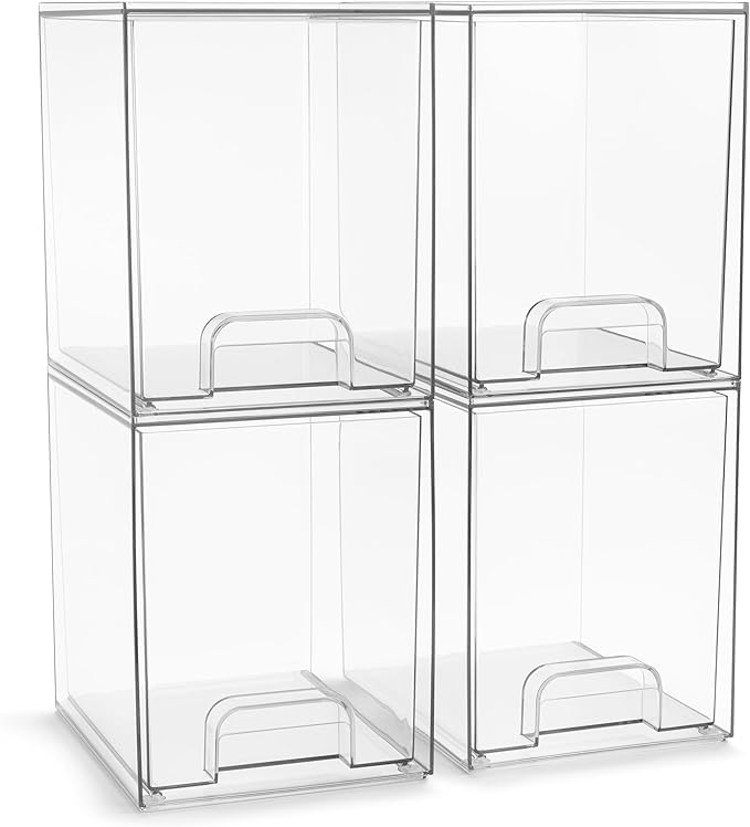 Sorbus Acrylic Storage Containers by Sorbus