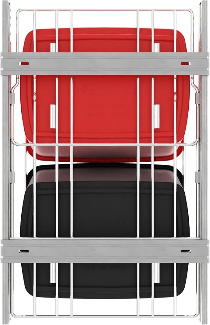 Rev-A-Shelf RV-18KD-1618C-S Double Pullout Trash Can - Image 7
