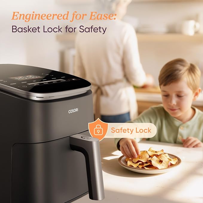 Cosori TurboBlaze Air Fryer, 9-in-1, 6 Qt, PFAS-Free Ceramic Coating - Image 8