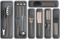 7 Pack Silicone Silverware Drawer Organizer, DIY Free Combination Kitchen by Follow