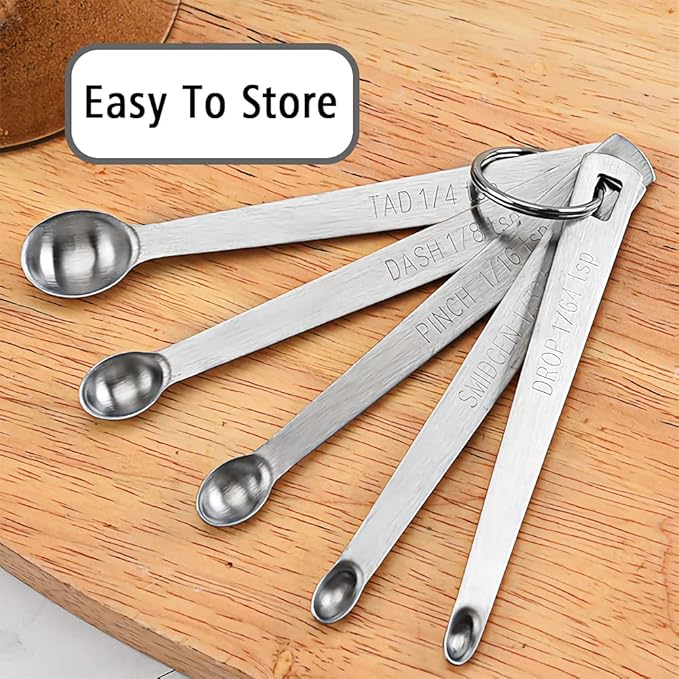 1PCS 1/32 Teaspoon Single Tiny Measuring Spoon, Small Individual Stainless - Image 4