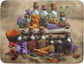 Herbs Kitchen Dish Drying Mat by Giwawa