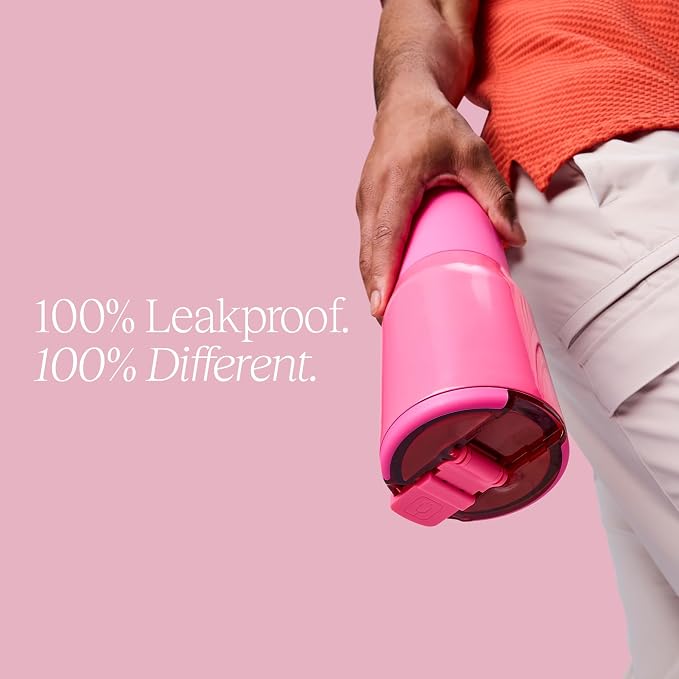 BrüMate Nav 35oz 100% Leak Proof Insulated Travel Tumbler with Magnetic BevLock™ Lid - Double Wall Cup-Holder Friendly Stainless Steel Mug (Nightfall Blue) - Image 4