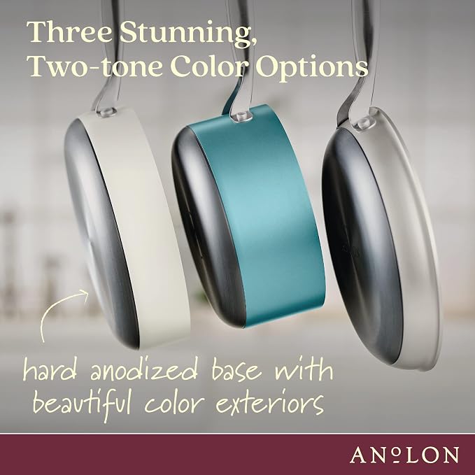 Anolon Achieve Hard Anodized Nonstick Sauté Pan - Image 3