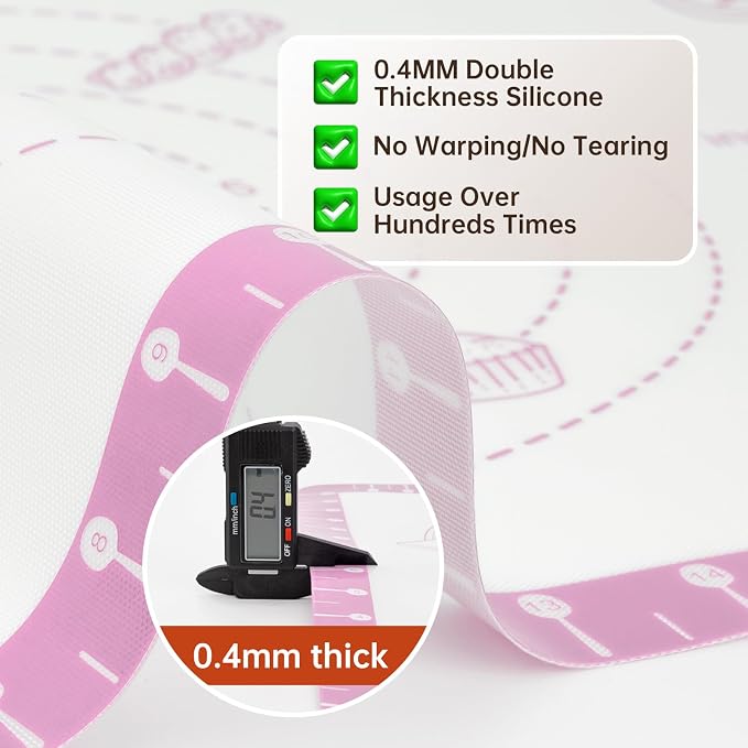 Non Slip Silicone Baking Mat - Image 7