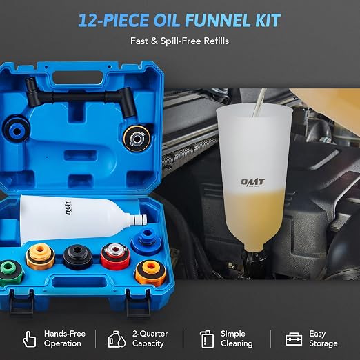 Orion Motor Tech 2 qt Engine Oil Funnel Set - Image 2
