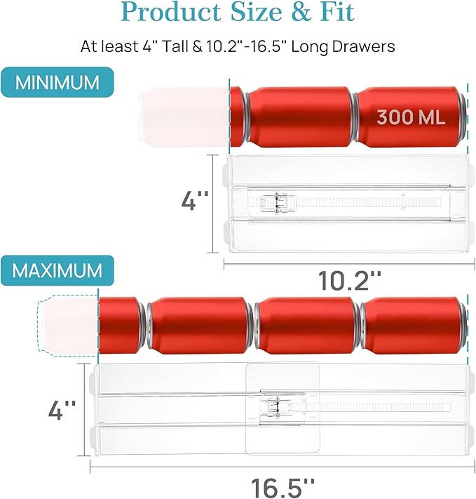 Vtopmart 18 Pack Drawer Dividers - Image 6
