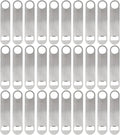 30 Pcs Flat Bottle Opener 7 Inch Stainless Steel Beer bottle Openers Heavy Duty by ZCYSRLQIN