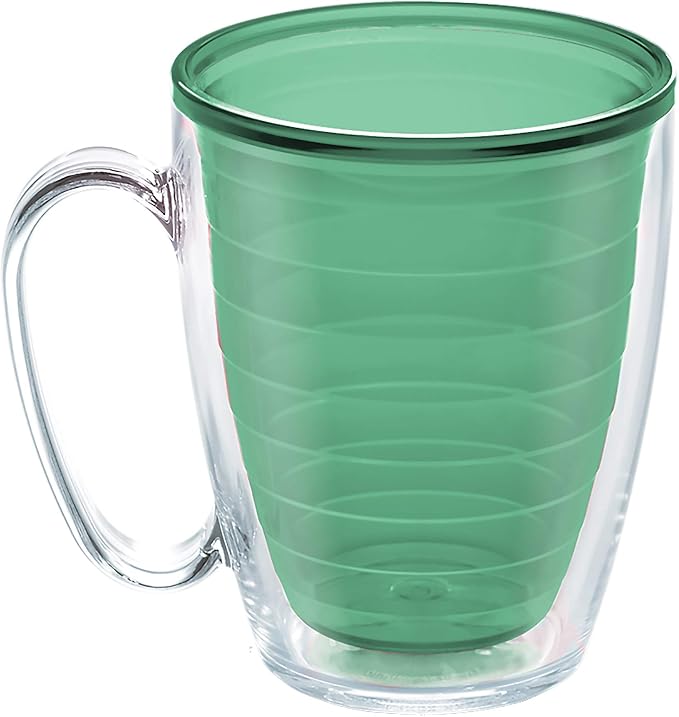 Tervis Clear & Colorful Tabletop - Bayou View Collection Made in USA Double Walled Insulated Tumbler Travel Cup Keeps Drinks Cold & Hot, 16oz Mug - 4pk, Assorted Pastels - Image 5