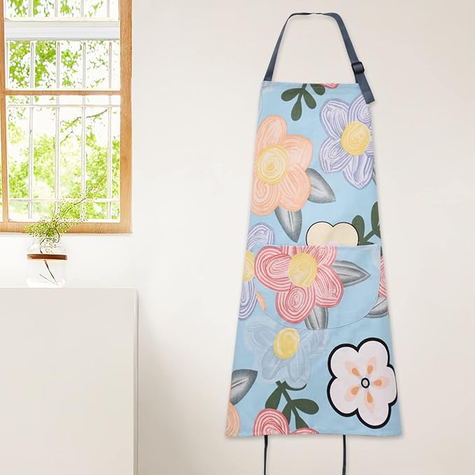 2 Pack Floral Apron for Women - Image 9