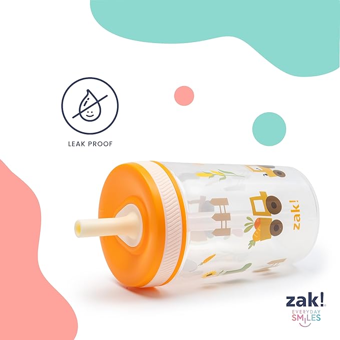 Zak Designs Star Wars The Mandalorian Kelso Toddler Cups For Travel or At Home, 15oz 2-Pack Durable Plastic Sippy Cups With Leak-Proof Design is Perfect For Kids (Baby Yoda, Grogu) - Image 4