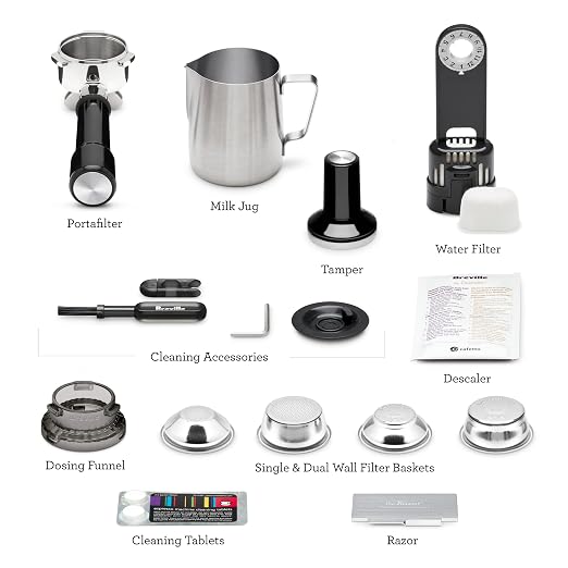 Breville BES870BSXL Barista Express Espresso Machine, Black Sesame - Image 8