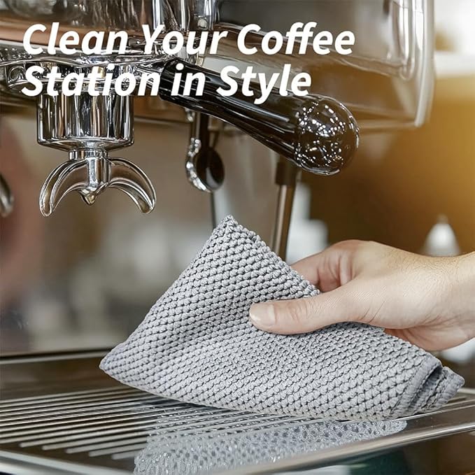 Barista Towel, Microfiber Cleaning Cloths, Espresso Machine Accessories - Image 6