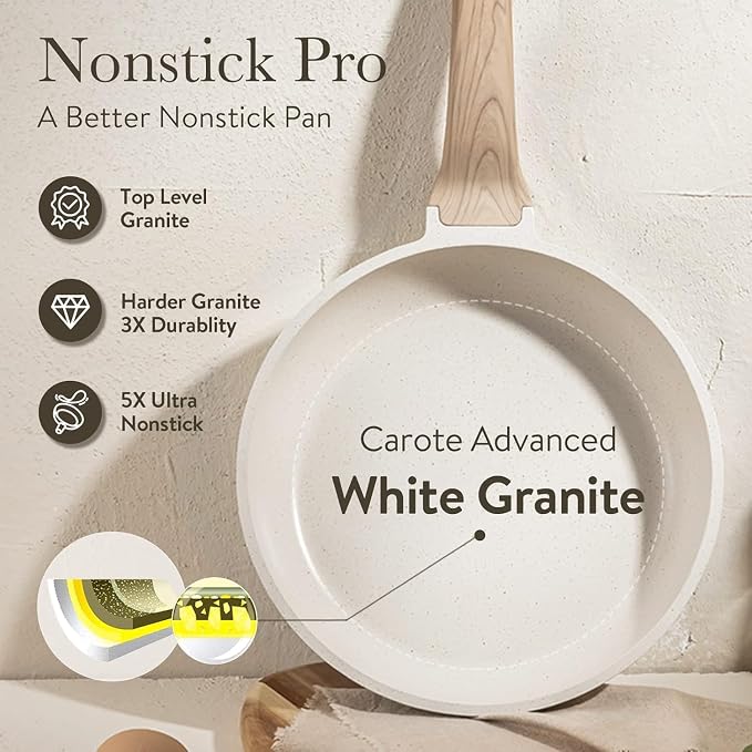 CAROTE 8 Inch Non Stick Frying Pan - Image 5