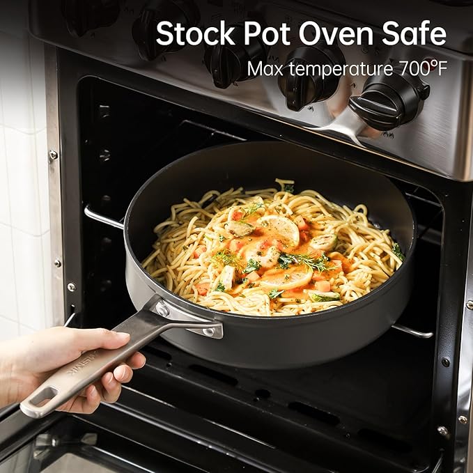 MsMk 7 inch Small Frying Pan, Carbonize also Nonstick Omelette Pan, PFOA Free - Image 8