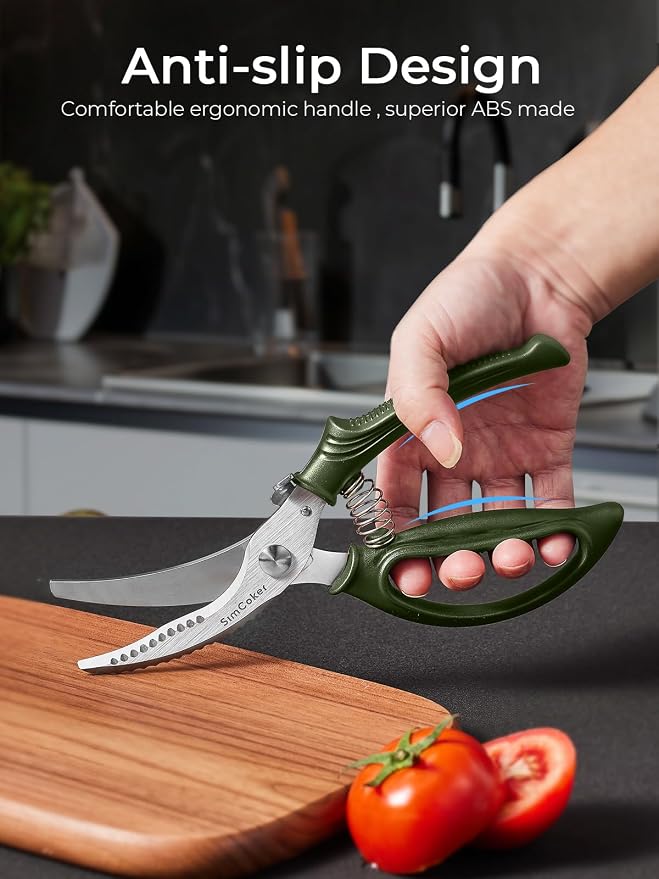 Poultry Shears, Heavy Duty Kitchen Shears - Image 4