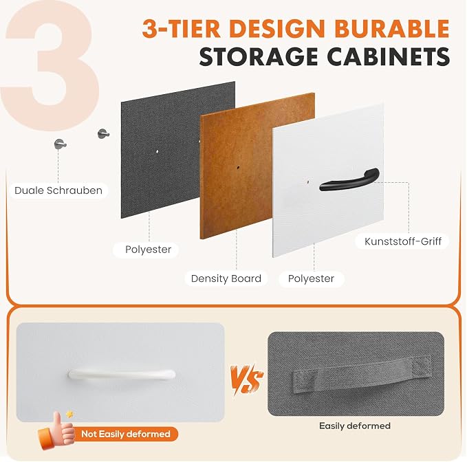 Sweetcrispy 5 Drawer Dresser - Image 6