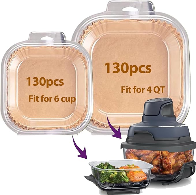 Air Fryer Liners Disposable for Ninja Crispi, Ninja Crispi Accessories by LHSHAD