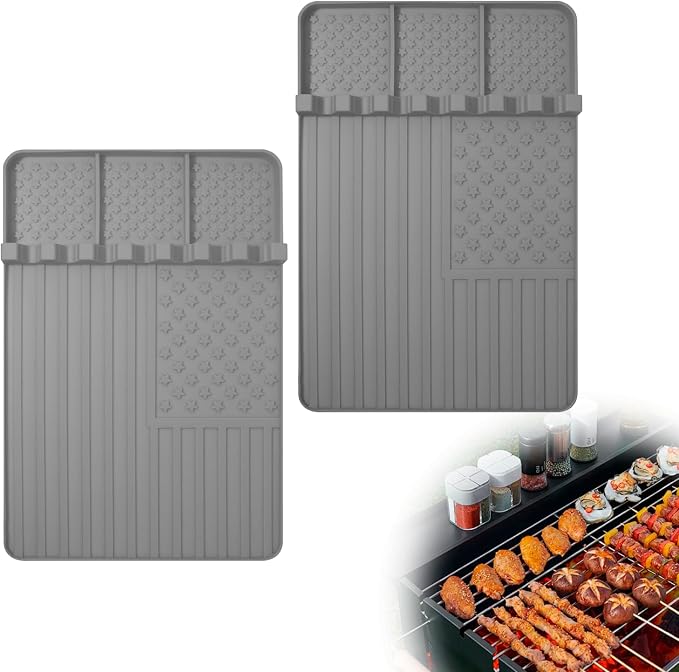 2 PCS Silicone Grill Mat Compatible - Image 8