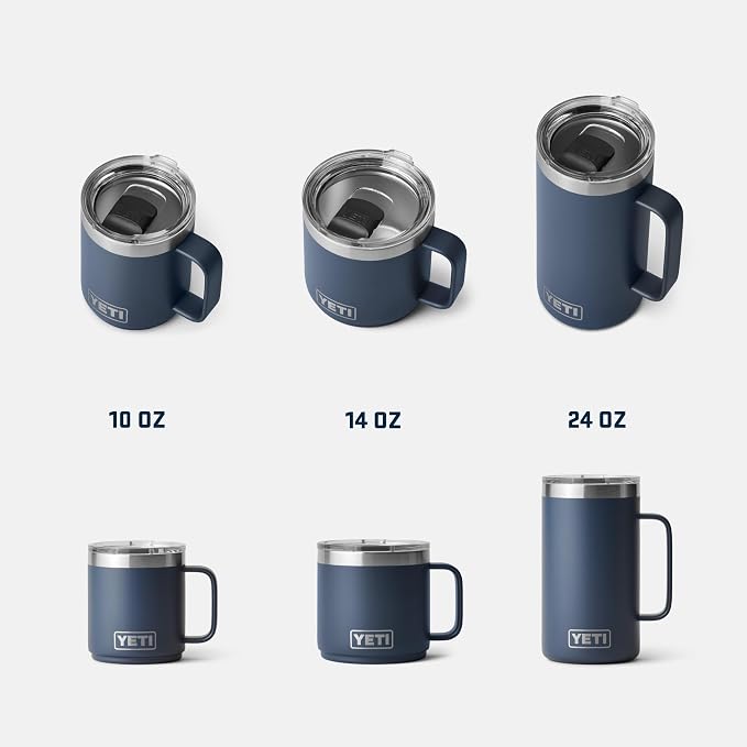 YETI Rambler 24 oz Mug, Vacuum Insulated, Stainless Steel with MagSlider Lid - Image 5