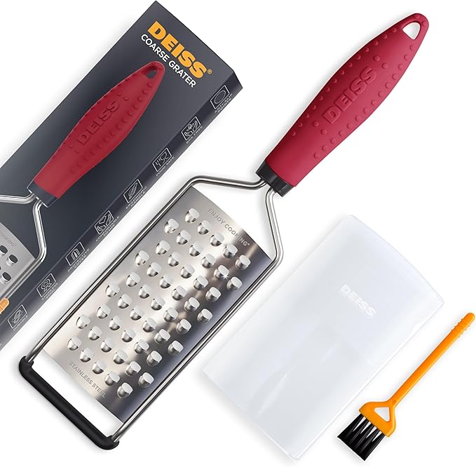 Deiss PRO Coarse Grater & Hand Held Cheese Grater by DeissKitchenware