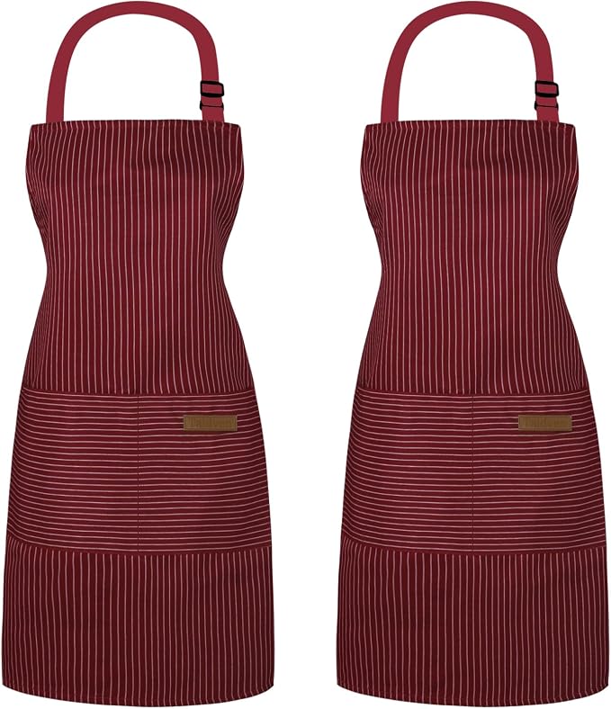 Taidven 2 Pack Apron by TaidvenApron