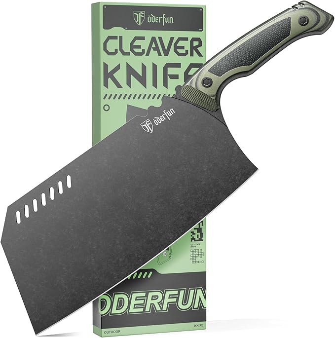 9 Inch Meat Cleaver by ODERFUN