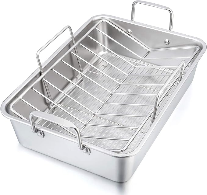 P&P CHEF 16" Roaster Roasting Pan by PPCHEF