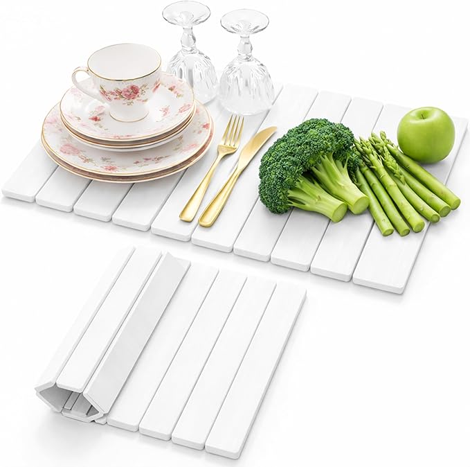 Stone Dish Drying Mat for Kitchen Counter by DEPATYA