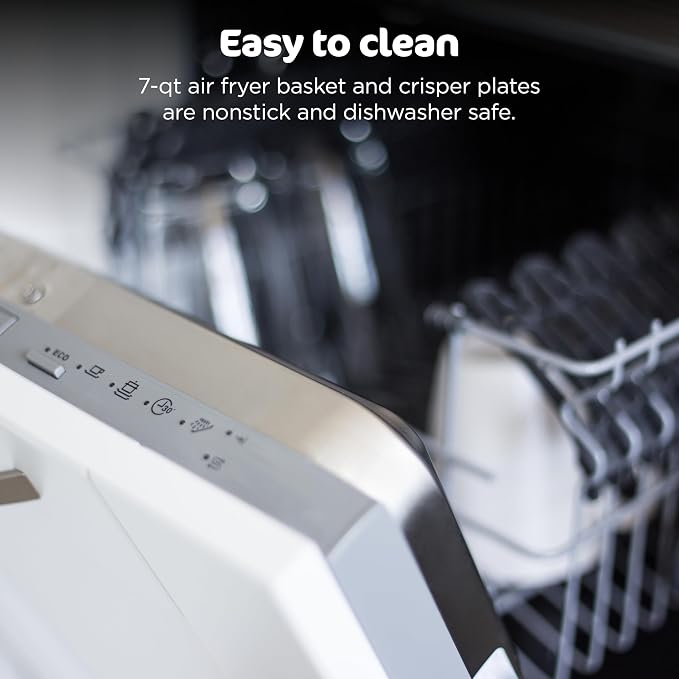 Ninja Foodi Air Fryer, 7 Qt MegaZone, 6-in-1, Black, DZ071 - Image 10