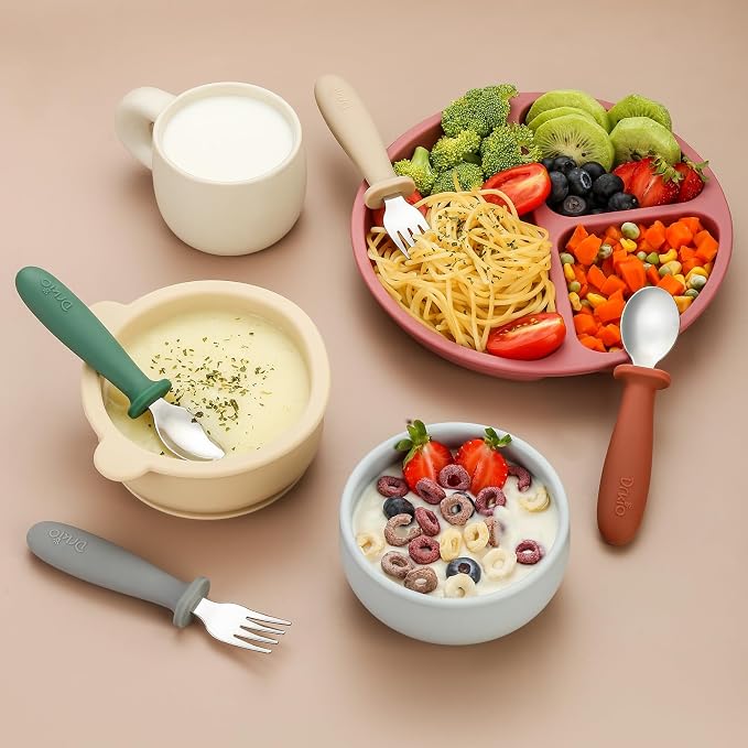 DRKIO 8 Pieces Toddler Utensils Set - Image 7
