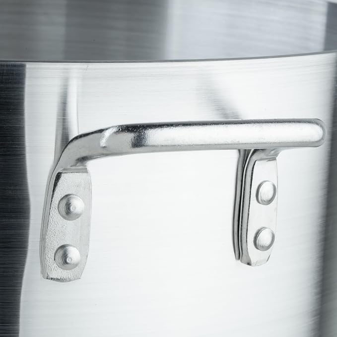 Winco Elemental Aluminum, 80 Qt Stock Pot - Image 3