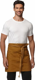 Unisex Waist Apron Half Bistro Apron Server Aprons by Guolamy
