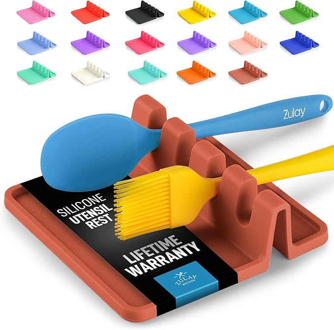 Zulay Kitchen Silicone Utensil Rest by ZulayKitchen