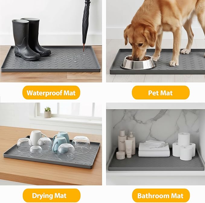 TigeJoy 22" x 22" Under Sink Mats - Image 7