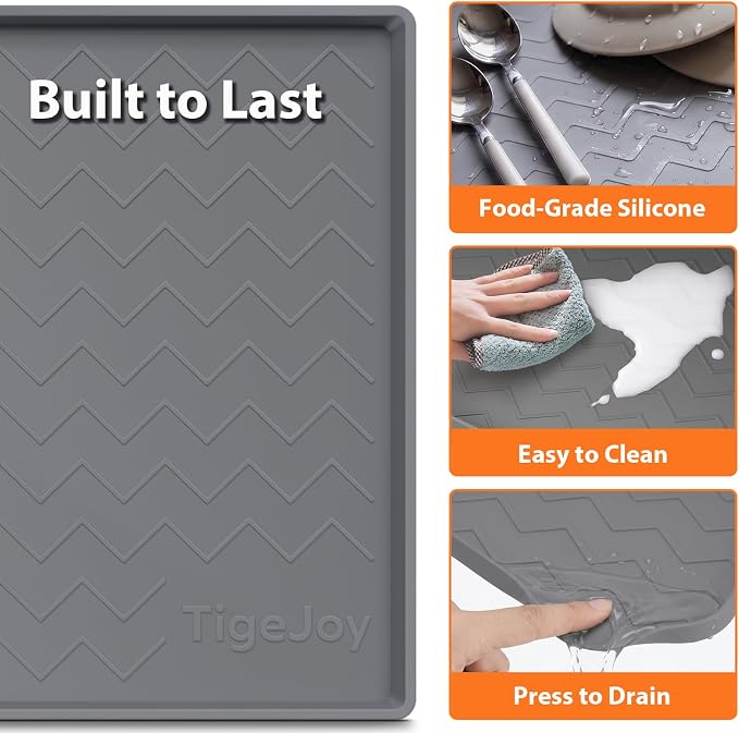 TigeJoy 25" x 22" Under Sink Mats - Image 3