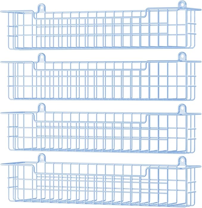 Spice Rack Wall Mount, Metal Spice Holder Saving Space Shelf by GUUKAR