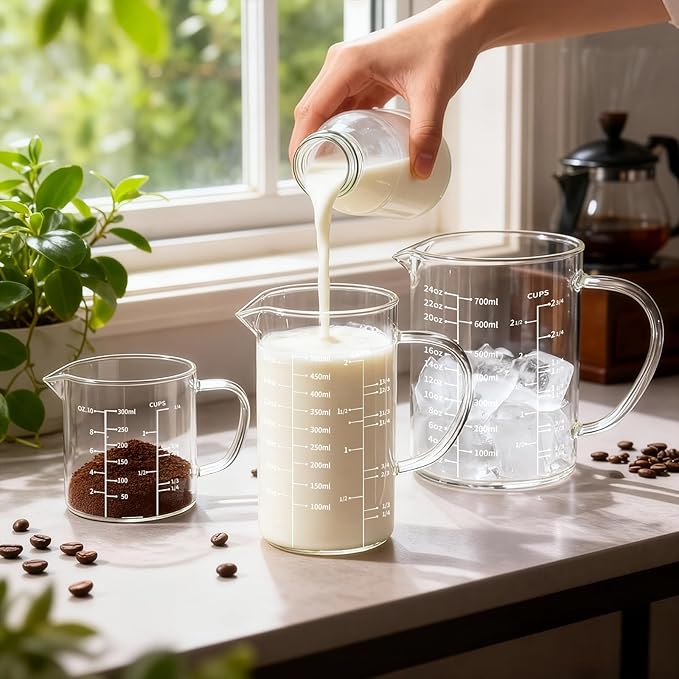 77L Glass Measuring Cup, High Borosilicate Glass Measuring Cup - Image 9