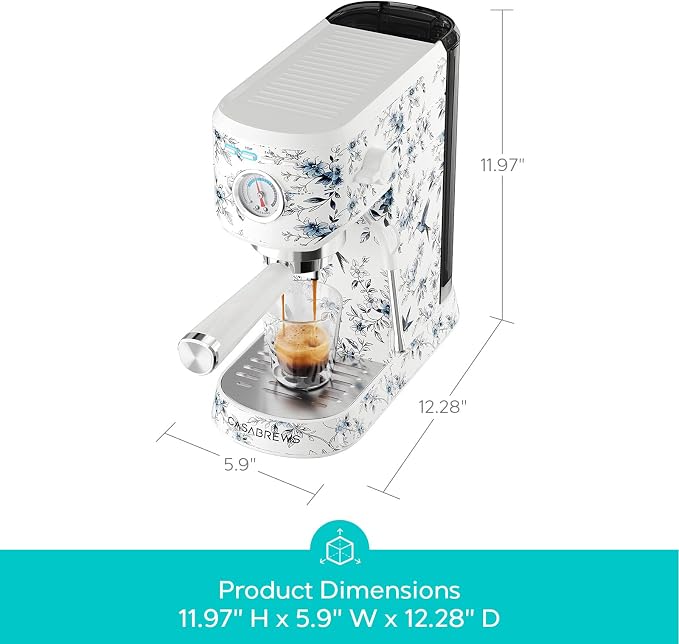 CASABREWS CM5418 Espresso Machine, Espresso Coffee Maker with Milk Frother - Image 7