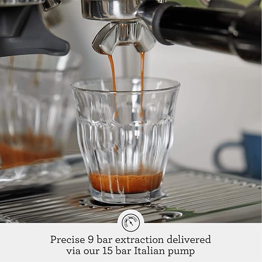 Breville BES870BSXL Barista Express Espresso Machine, Black Sesame - Image 5