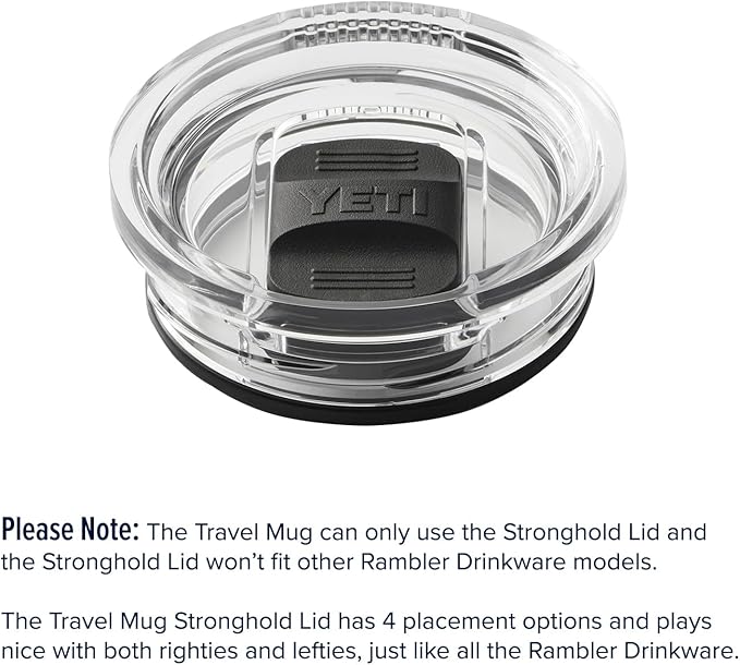 YETI Rambler 20 oz Travel Mug, Stainless Steel, Vacuum Insulated with Stronghold Lid - Image 7
