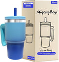 2PCS 20-OZ Insulated Water Bottle,Insulated Stainless Steel Tumbler,Reusable Cold Drink Thermos,BPA-Free, Double-Wall Stainless Steel Water Bottle (Royal Blues, 20, Fluid Ounces) by Unknown