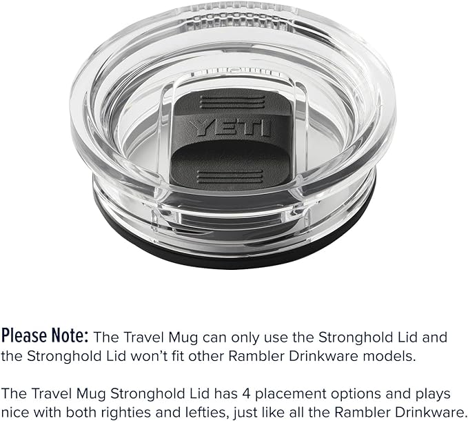 YETI Rambler 20 oz Travel Mug, Stainless Steel, Vacuum Insulated with Stronghold Lid - Image 6