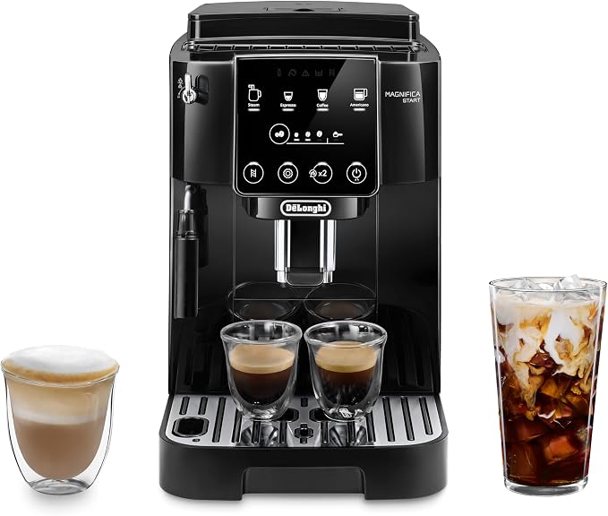 De'Longhi Magnifica Start Automatic Espresso Machine, Milk Frother, Black by Unknown
