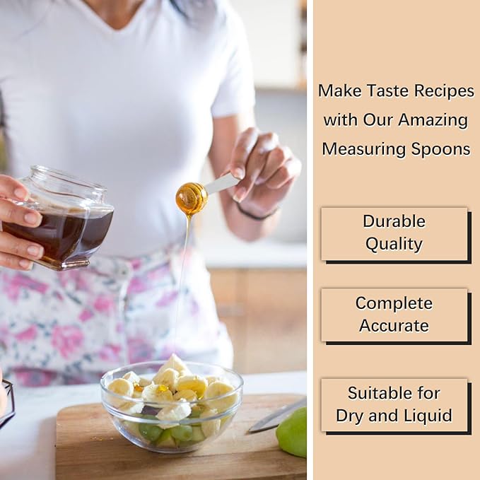 2PCS 3/4tsp Single Measuring Spoon, Stainless Steel Individual Teaspoons Only - Image 5