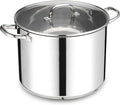 Stainless Steel Large Stock Pot, LIANYU 16 QT Heavy Duty Stockpot by LIANYU