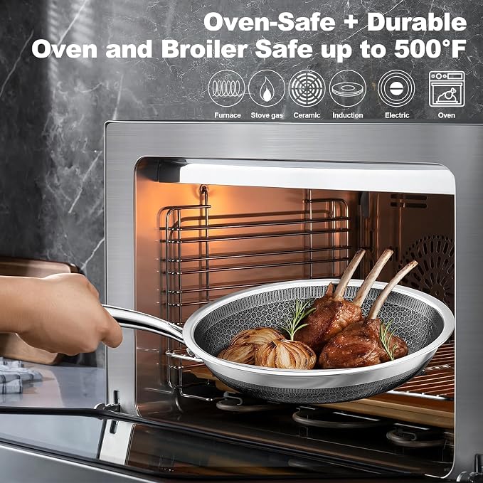 FogDream 8, Hybrid Nonstick Skillet - Image 5