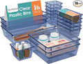 StorMiracle 16 PCS Drawer Organizer Set, 5 Varied Size Bathroom and kitchen by StorMiracle